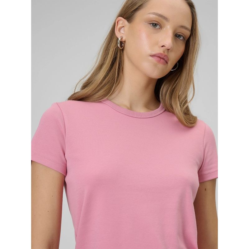 Women's slim plain T-shirt 4F 4FRAW25TTSHF3623-56S 4f