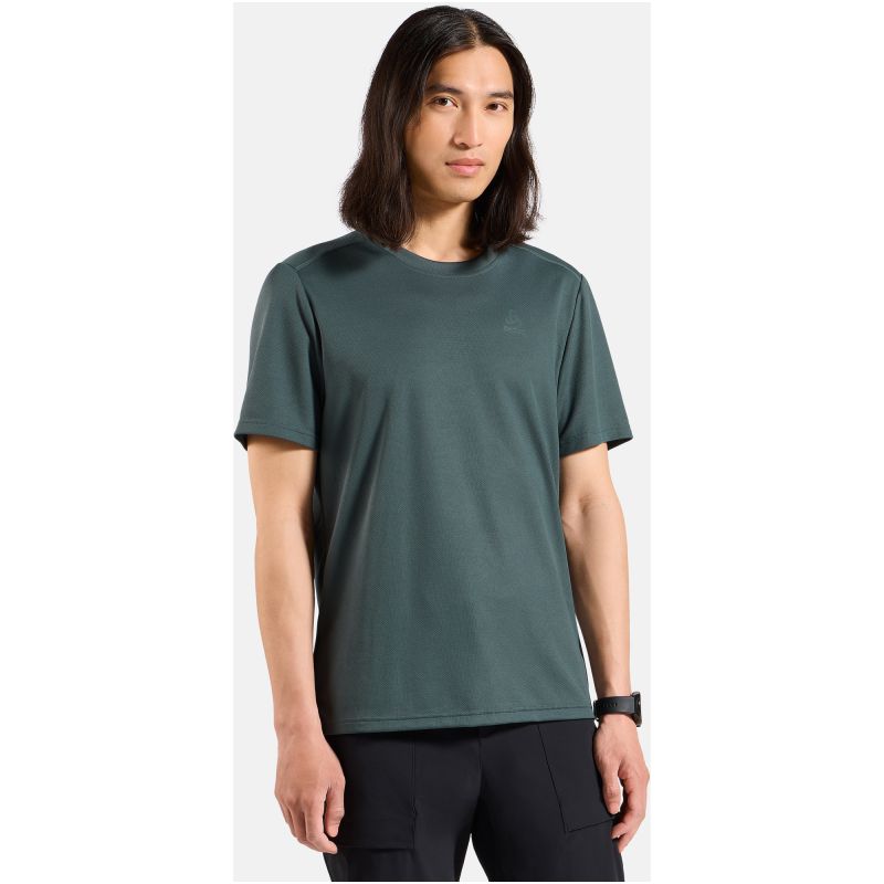 Odlo F-DRY Crew-Neck Short-Sleeve T-Shirt, Green