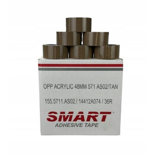 BSTech Acrylic Packing Tape 48*60m brown carton 36pcs Artykuły pakowe/Taśmy pakowe Your Sports Performance