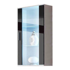 SOHO hanging display cabinet, white/black gloss Bufety i witryny/Bufety i witryny na drewnianej podstawie Your Sports Performance