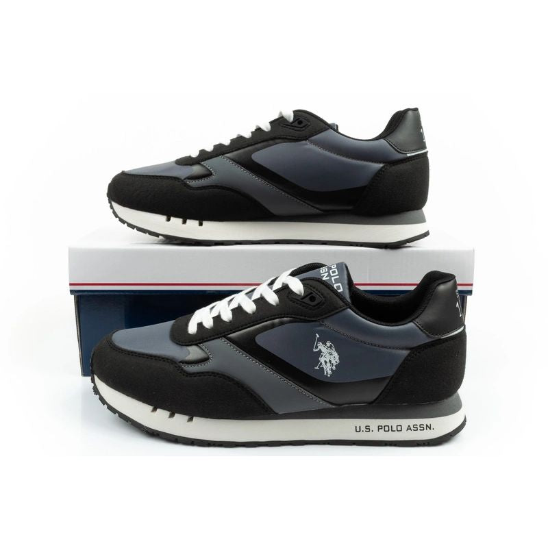 US Polo Assn sports shoes sneakers men's fashionable comfortable gray Your Sports Performance