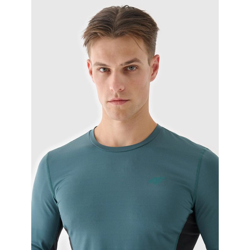 Men's quick-drying running longsleeve 4F 4FWAW24TFLOM252-40S *Kategoria tymczasowa Your Sports Performance