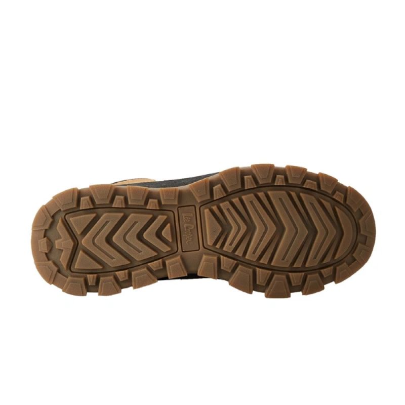 Lee Cooper men's winter sports shoes caramel insulated ankle boots