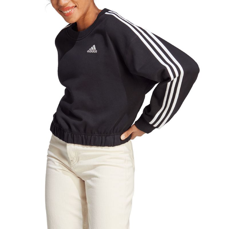 adidas Essentials 3-Stripes Crop W HR4926 sweatshirt Clothing/Lifestyle/adidas Adidas