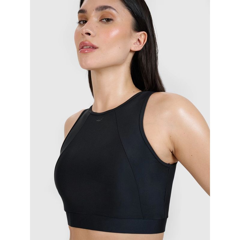 Women's sports bikini top 4F 4F 4FWSS25UBKTF073-20S *Kategoria tymczasowa Your Sports Performance