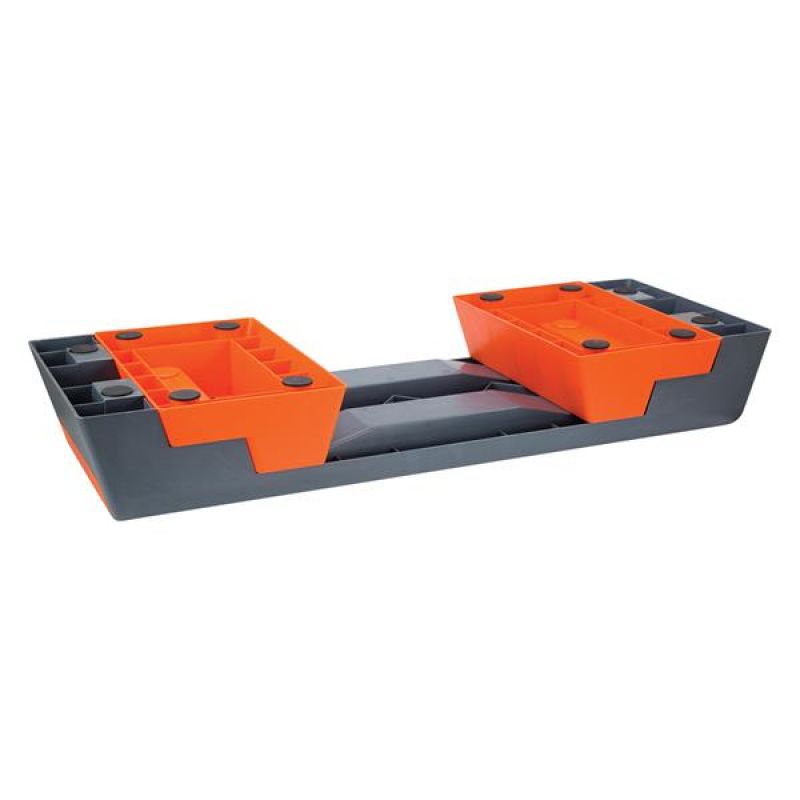 Step for aerobics HMS Premium AS007 BLACK / ORANGE Accessories/Training equipment/Stepy Your Sports Performance