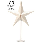 DECORATIVE ADVENT STAR LAMP STANDING LED 45CM WHITE Home and Garden/Equipment Your Sports Performance