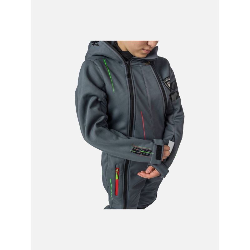 ROSSIGNOL One Piece Junior Ski Suit – Black