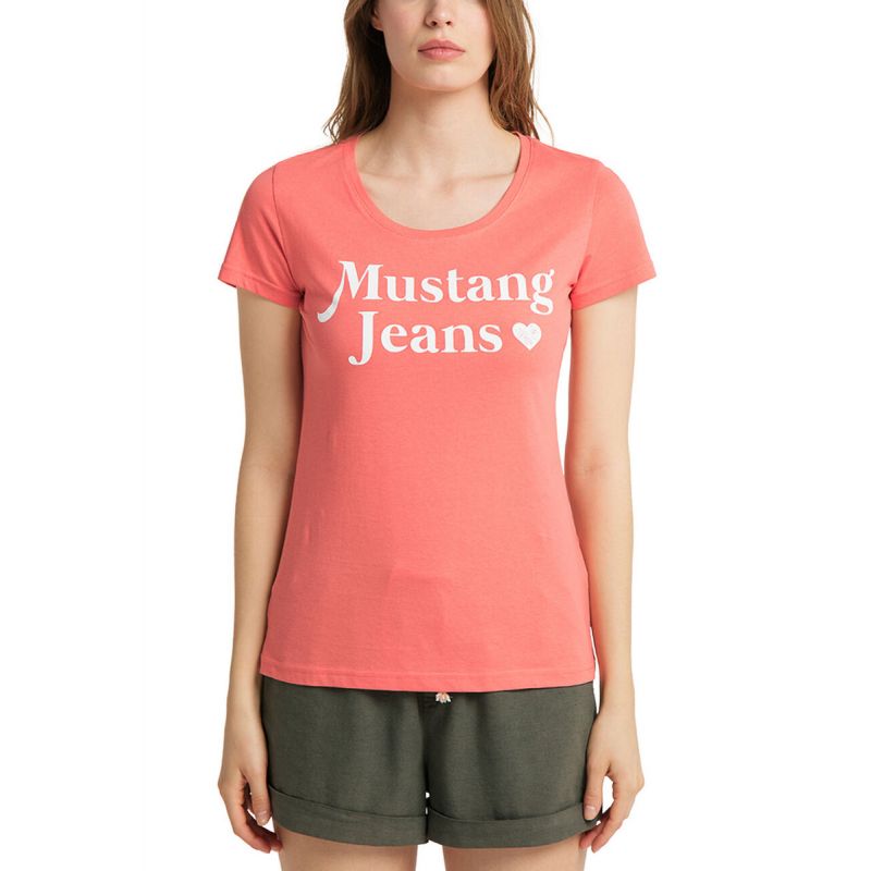 Mustang T-shirt Alexia W 1009391 8204 Clothing/Lifestyle/T-shirts/Mustang Your Sports Performance