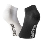 Jack&Jones Unisex socks 12 pack 12260511 BLK/WHT Clothing/Lifestyle/Socks/Jack & Jones Your Sports Performance