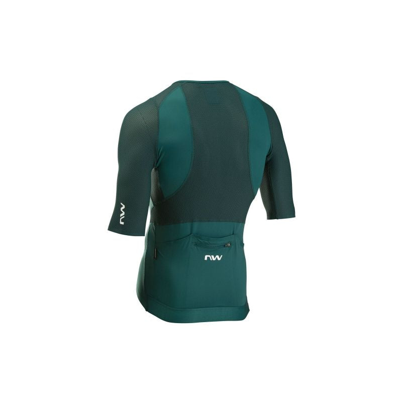 NORTHWAVE Extreme Rock Jersey S/S emerald cycling jersey
