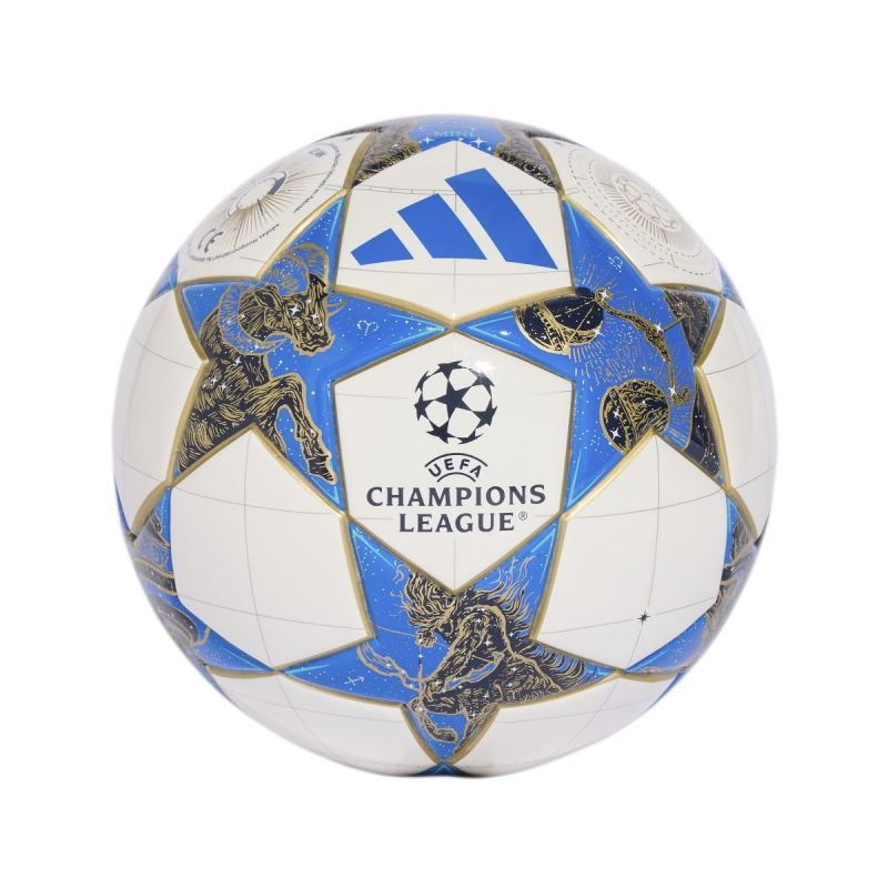adidas UCL Mini 25/26 League Stage Football White, Blue, and Gold JP1544 Accessories/Balls/Football/Champions League 2025 Adidas