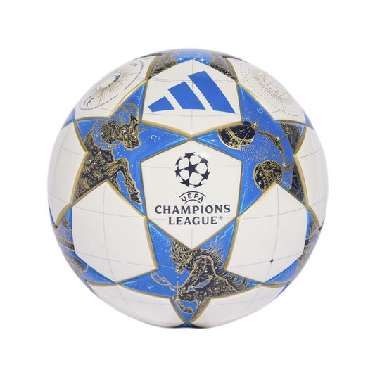 adidas UCL Mini 25/26 League Stage Football White, Blue, and Gold JP1544 Accessories/Balls/Football/Champions League 2025 Adidas