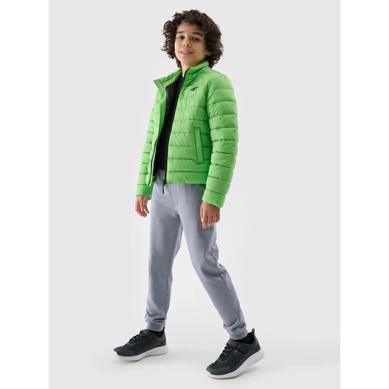 Boy's down jacket with synthetic filling 4F 4FJWSS25TDJAM520-45S *Kategoria tymczasowa Your Sports Performance