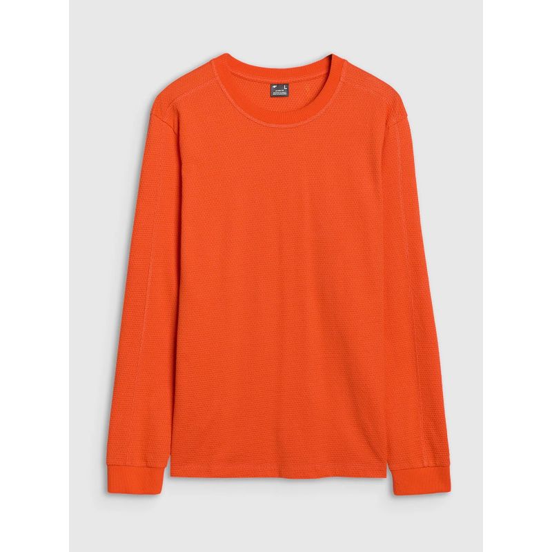 Longsleeve oversize smooth men's 4F 4FRSS25TLONM518-70S *Kategoria tymczasowa Your Sports Performance