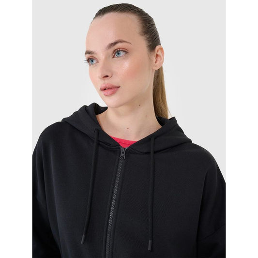 Women's sweatshirt with a zipper and hood 4F 4FRSS25TSWSF2152-20S *Kategoria tymczasowa Your Sports Performance