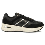Women's leather shoes, sneakers, black Filippo DP7772 Filippo