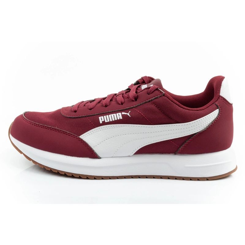 Puma sports shoes sneakers men's R78 Lightwind comfortable fashionable burgundy Puma
