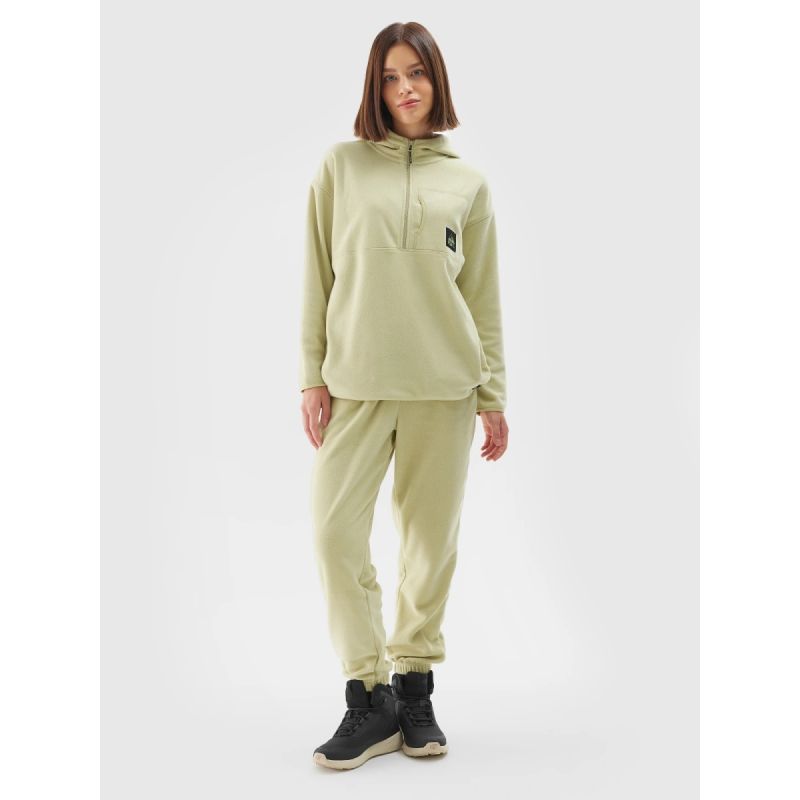 Women's regular hooded fleece 4F 4FWAW24TFLEF248-44S *Kategoria tymczasowa Your Sports Performance