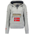 Geographical Norway 3/4 Gymclass Distri M WU1293H/GN B-Grey sweatshirt Clothing/Outdoor/Geographical Norway Your Sports Performance