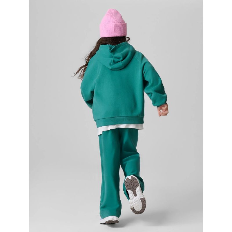 Girls' loose sweatshirt with hood 4F 4FJKAW26TSWSF3136-46S