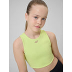 Girls' sports bra 4F 4FJRSS26USBAF285-45S