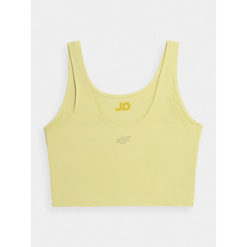 Women's training crop top made of recycled materials 4F x Anna Lewandowska 4F *Kategoria tymczasowa Your Sports Performance