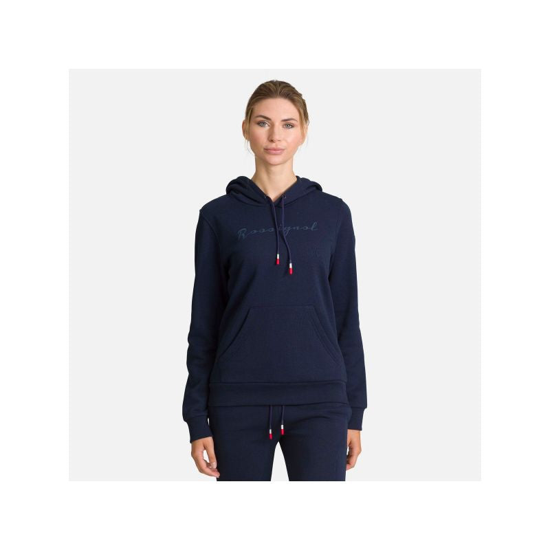 Rossignol sweatshirt W LOGO SWEAT HOOD FT HERE Import z PMSport Your Sports Performance