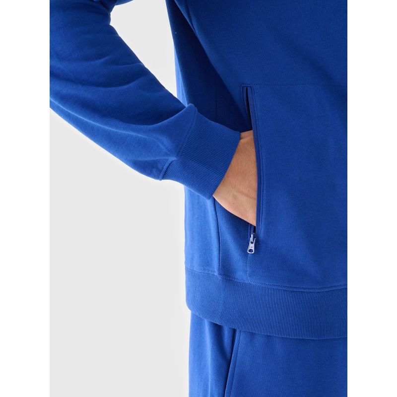 Men's sweatshirt without zipper, without hood, 4F 4FRSS24TSWSM2035-36S *Kategoria tymczasowa Your Sports Performance