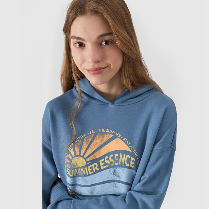 4F Jr sweatshirt 4FJWSS24TSWSM0935 32S Clothing/Lifestyle/4F 4F