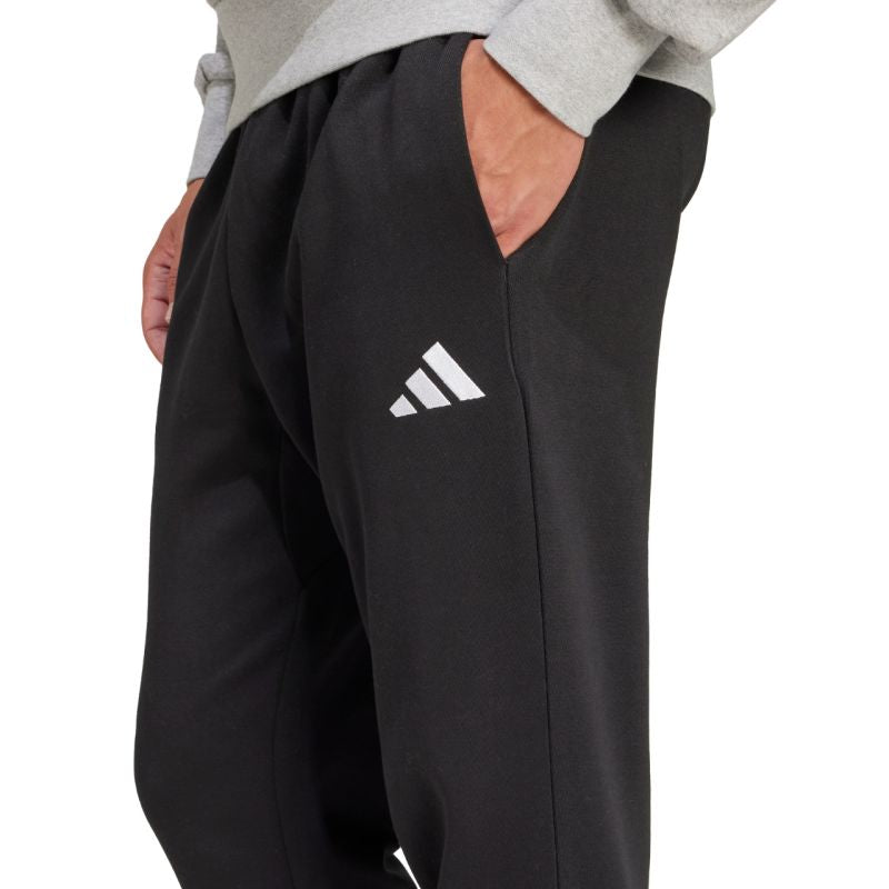 Men’s adidas Essentials Feelcozy Trousers, Black, JE3815