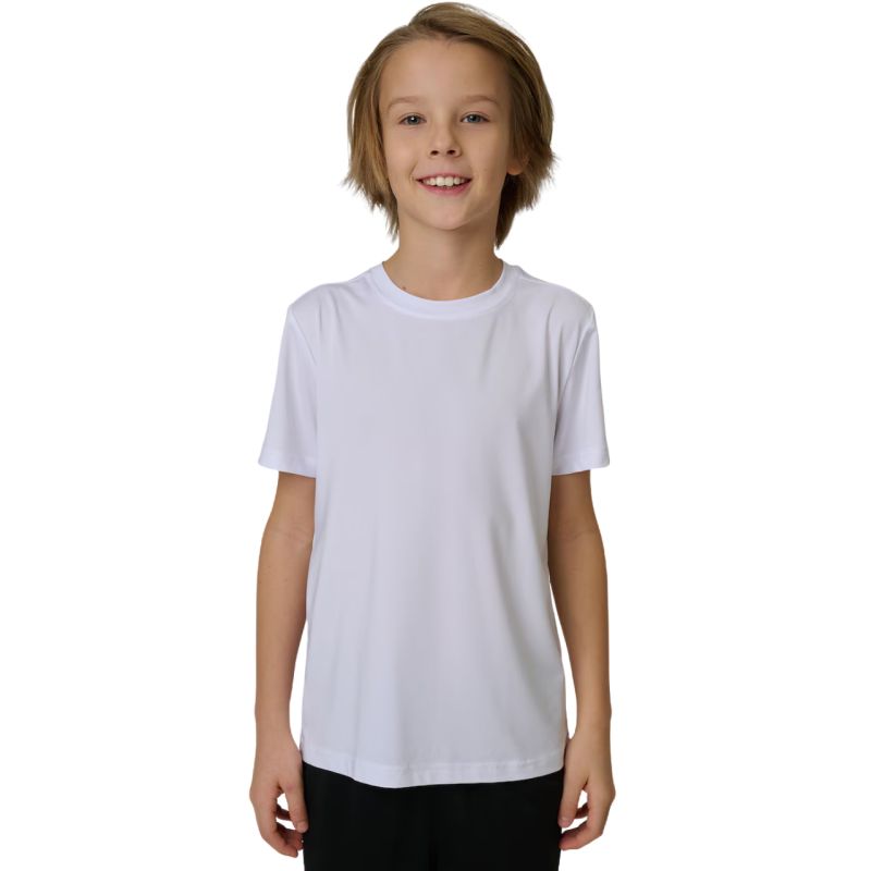 Boy's T-shirt 4F FNK M1966 white 4FJWSS26TFTSM1966 10S
