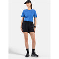 Odlo Women's ESSENTIAL SEAMLESS Crew-Neck Short-Sleeve T-Shirt, Blue