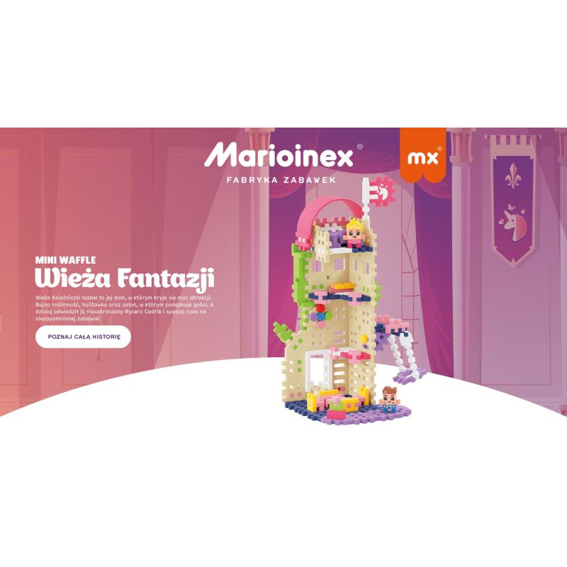 MARIOINEX Mini Waffle Princess Tower of Fantasy, 148 pieces To be categorized Your Sports Performance