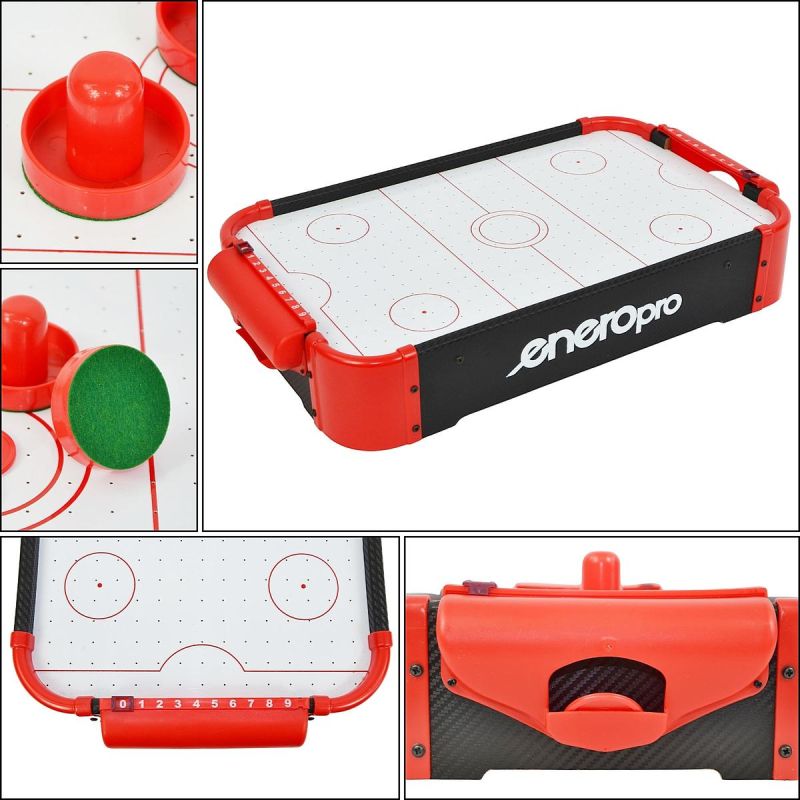 AIR HOCKEY TABLE GAME 51x31x10CM BLACK ENERO PRO Accessories Your Sports Performance
