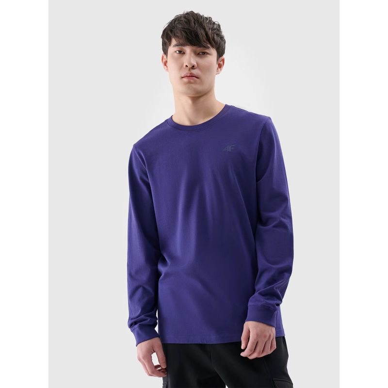 Longsleeve regular smooth men's 4F 4FWMM00TLONM432-31S *Kategoria tymczasowa Your Sports Performance