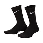 Nike Everyday Cush Crew Kids Socks 6 Pairs Black SX6910 010
