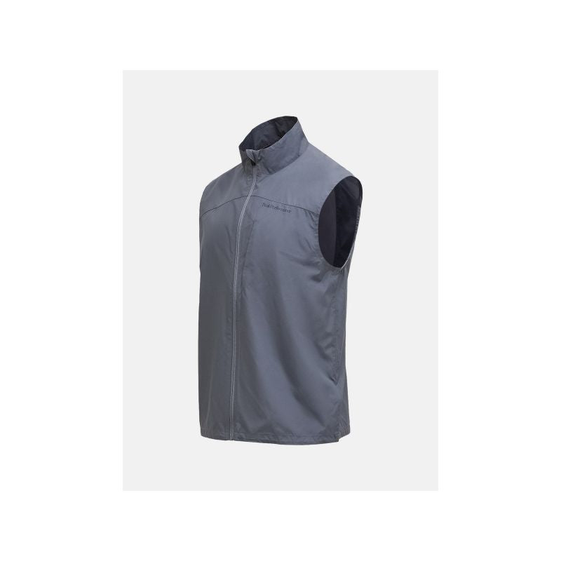 Men's PEAK PERFORMANCE M Glider Wind Vest, gray