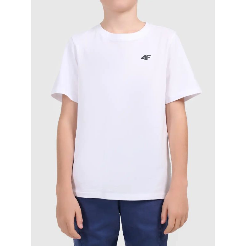 Boy's cotton T-shirt 4F 4FJWMM00TTSHM3603-10S
