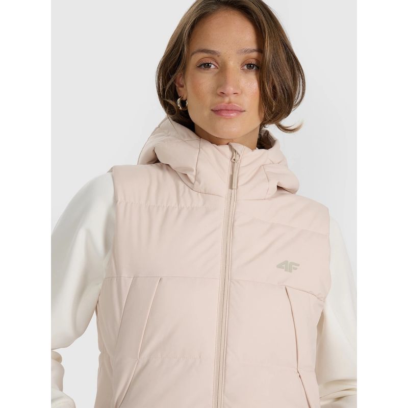 Women's down vest with synthetic filling 4F 4FRAW25TVJAF327-83S 4f