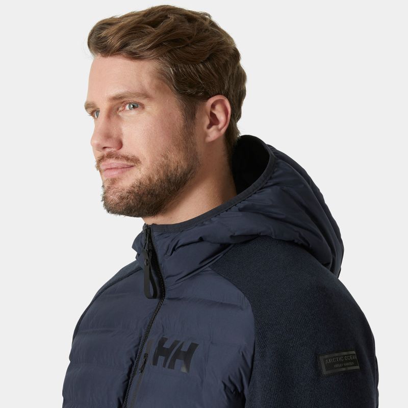 Helly Hansen men's ARCTIC OCEAN HYBRID INSULATOR jacket 34074 597 Helly Hansen