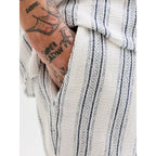 Jack&Jones men's shorts JPSTJAIDEN COBA STRIPE JOG SHORTS REG SN 12274413 CLOUD DANCER/STRIPES Jack&Jones