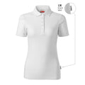 Reserve Women's Polo Shirt (White (Brand Label)) In preparation Your Sports Performance