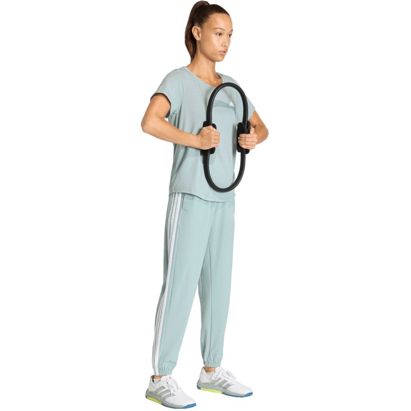 adidas Workout Essentials 3-Stripes Woven Women's Pants Mint KC5494