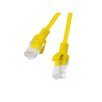 PATCHCORD CAT.5E UTP 2M YELLOW FLUKE PASSED LANBERG 10-PACK Kable, gniazda i wtyki/Patchcable Your Sports Performance