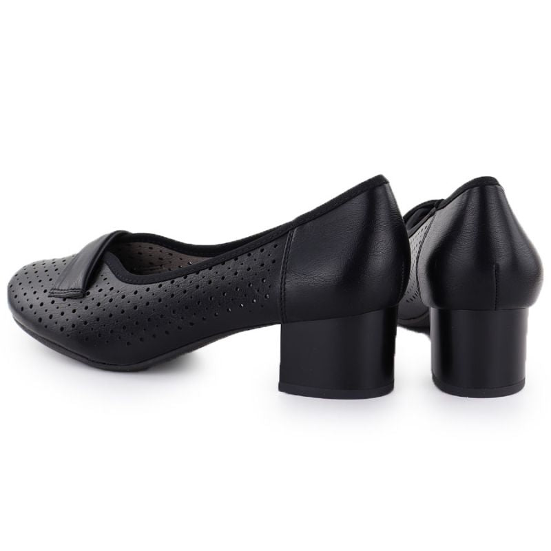 Women's openwork black pumps Jezzi 233-12 To be categorized Your Sports Performance