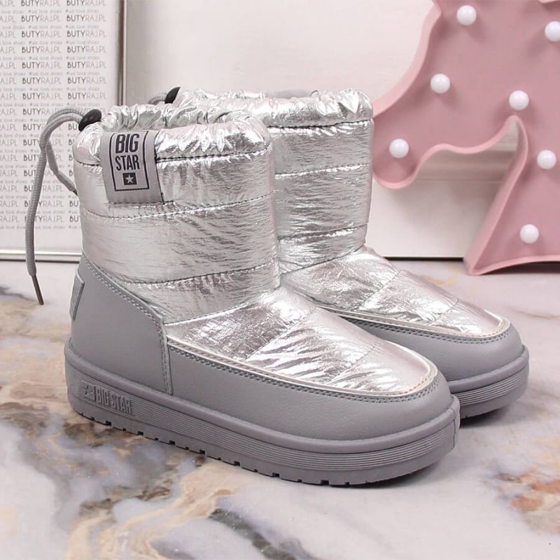 Metallic snow boots Big Star Jr KK374218 Footwear/Outdoor/Big Star Your Sports Performance