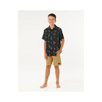 RIP CURL Eternal Shred Ss Shirt-Boy Black