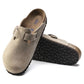 Birkenstock Men's BOSTON BS 1018147 TABACCO BROWN Clogs (Standard Width)