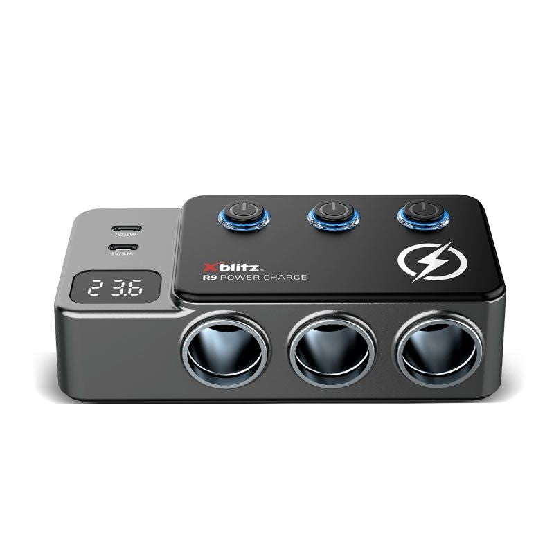 XBLITZ CAR SPLITTER XBLITZ R9 Elektronika i akcesoria/Akcesoria do zapalniczki samochodowej Your Sports Performance
